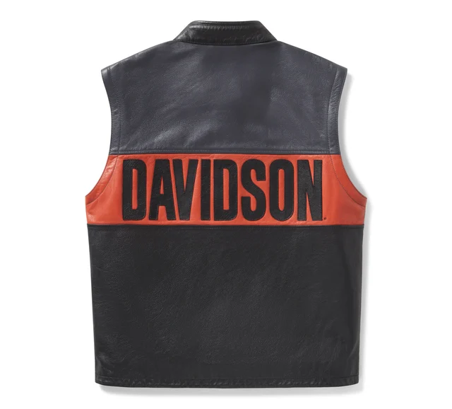 Men’s Essential Convertible Leather Jacket – 2-in-1 Moto Vest & Jacket | Gold Choice Official