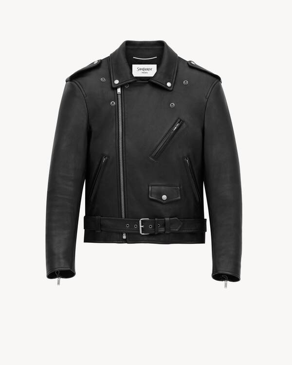 Men’s Lambskin Denim Jacket – Refined Texture &amp; Iconic Structure | Gold Choice Official